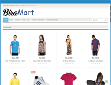 Tablet Screenshot of biramart.com